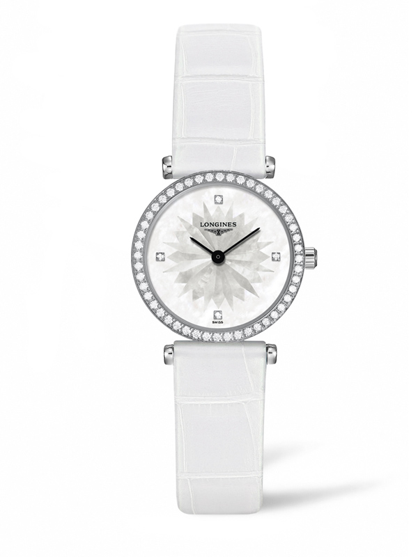 La Grande Classique 嘉嵐系列純淨白鑲鑽腕錶